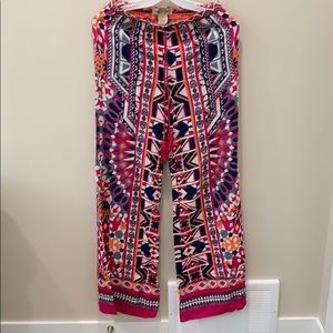 Lightweight wide leg pants